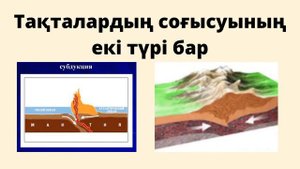 Литосфера. Тақталар қозғалысы