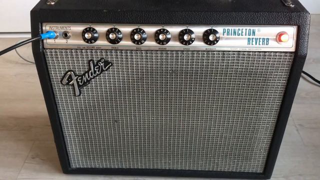 Fender Princeton Reverb Silverface 1980 смотреть онлайн