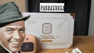 РАСПАКОВКА TWS EARBUDS RETRO- НАУШНИКИ ФРЭНКА СИНАТРЫ