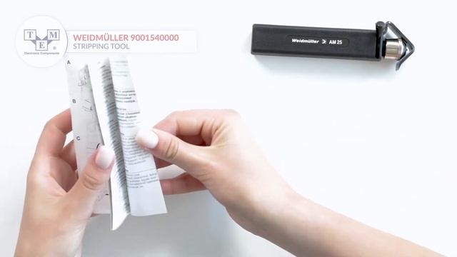 WEIDMÜLLER 9001540000 - Stripping tool - UNBOXING