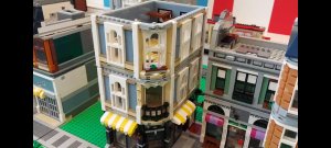 Красивые дома в городе Lego