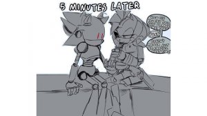 Chaos Sonic LOVES Rusty Rose! (Sonic Prime Comic Dub)
