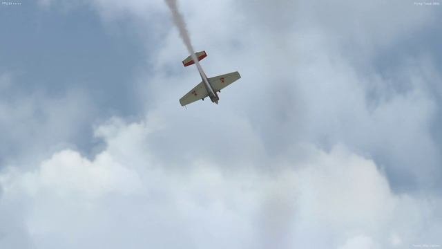 Як-55м аэродром Солдатская Ташла X-plane 11