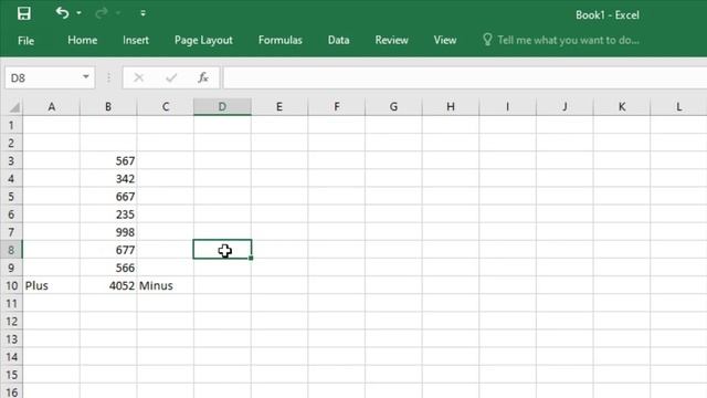 How to do plus minus by excel (কিভাবে যোগ বিয়োগ করতে হয় এক্সলে) смотреть онлайн