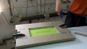 Фрезеровка врезной ручки под шаблон. Фреза 4мм. Фрезер Makita.