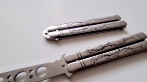 Видео обзор тренировочный ножа бабочка