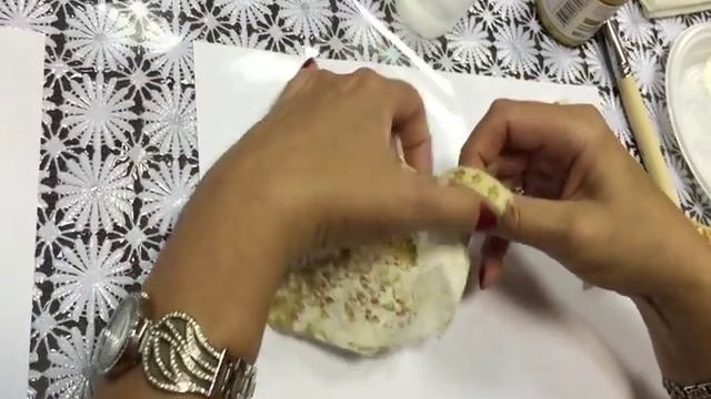 ШКОЛА  ДЕКУПАЖА  Татьяны Шелиповой: ДЕКУПАЖ БУТЫЛКИ / DECOUPAGE  TUTORIAL/ 剪纸
