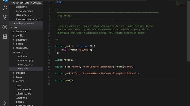 Part 2: 2FA in Laravel - Creating the Joins and Routes смотреть онлайн