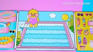 2 Игровые книги для Лалафанфан Домик для уточки и бассейн