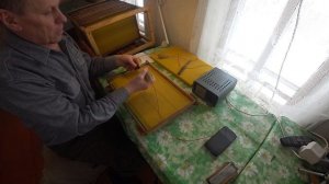 НАВАЩИВАНИЕ РАМКИ НА 300 ММ И ИХ ХРАНЕНИЕ В ЗИМНИЙ ПЕРИОД.