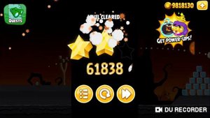 Angry Birds Seasons Halloween Levels 1-1 to 1-5