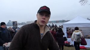 Крещенское купание. Семейная традиция в Риге