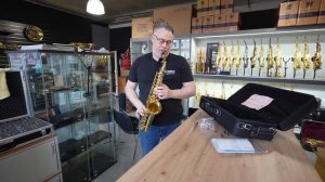 Musikatelier Knopp Yamaha YAS-62UL unlackiert Alt Saxophon Unboxing & YAS-82ZA / ZS / Z
