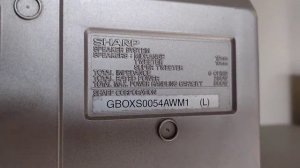 Sharp CD C7000 Monster 25cm Subwoofer