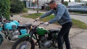 Мой Иж "скремблер " у нового владельца.#ижпланета #scrambler