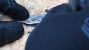 Реставрация старинного складного ножа.