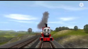 sodor fallout:james"trying to scream"