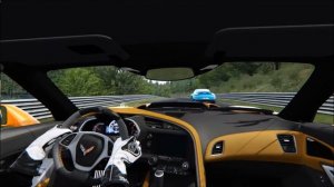 AC | Corvette ZR1 Onboard vs Porsche Turbo at Nordschleife