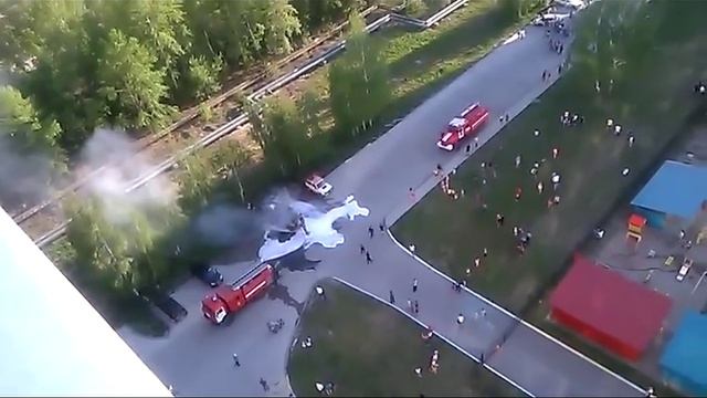 Пожар в Первомайском районе, Новосибирск, 23 мая смотреть онлайн