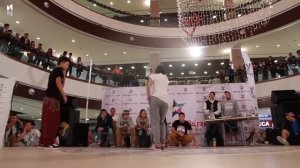 Jan Funky (KG) vs Marjana (KG), Popping Best 4, I am Dancer vol.3