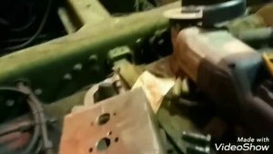 Установка отопителя планар на маз ч. 1