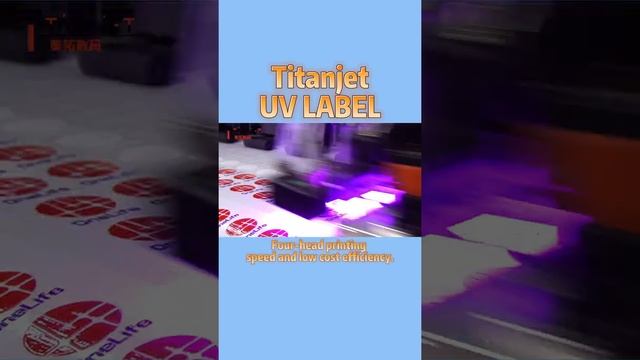 Titanjet Crystal Label Printer Machine TT-60UV-K