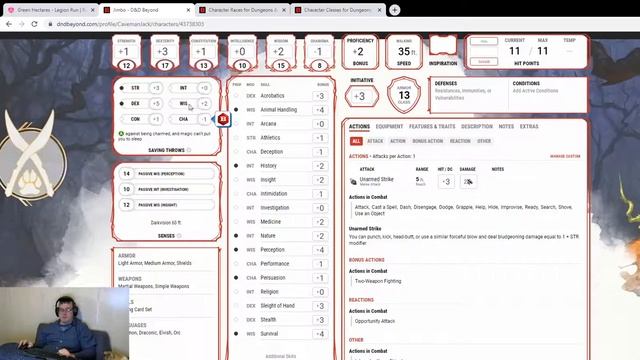 Setting up your 5E Character Sheet смотреть онлайн