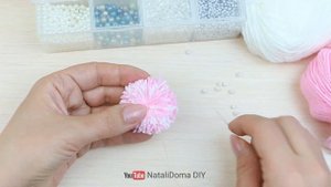 Нежные Миниатюрные Цветочки из Ниток ??? Cute Miniature Flowers made of Thread