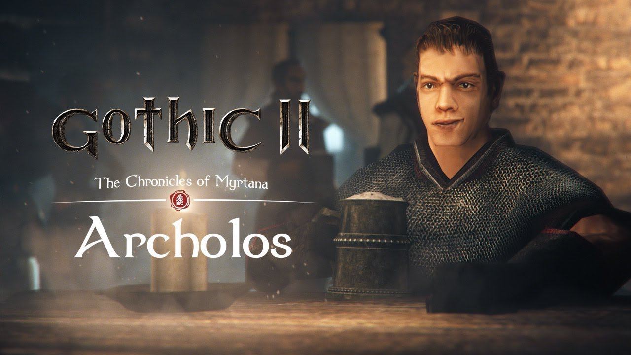 Gothic 2 Архолос Хроники Миртаны, русская озвучка, за мага стражника #gothic2 #5