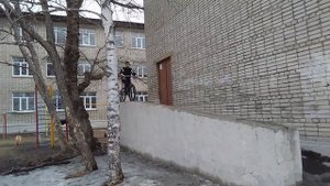 делаем" дроп" на велосипеде