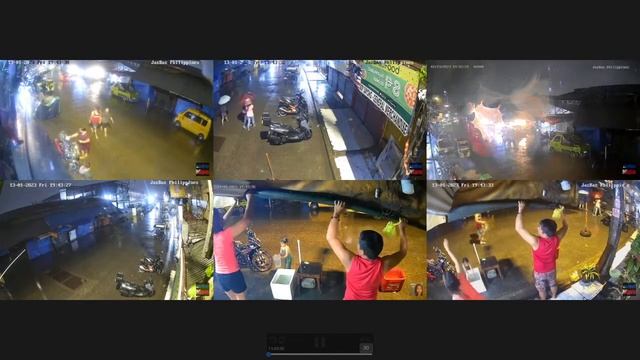 Philippines Live street views - cameras on our house - Jan 13th