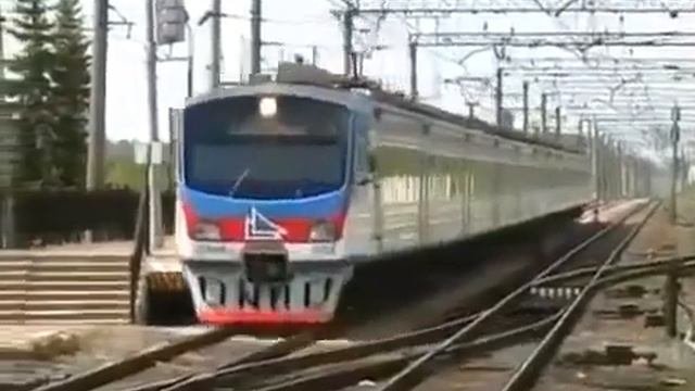 Электропоезда Электричка Клип