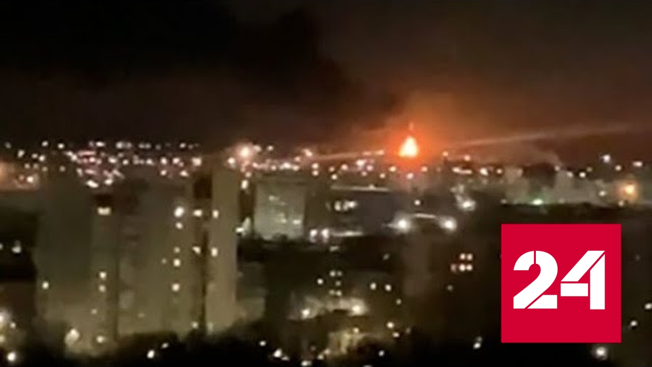 Украинский дрон атаковал нефтенакопитель в Курской области - Россия 24 