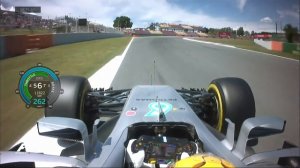 F1 2017  Lewis Hamilton Pole Lap Spanish
