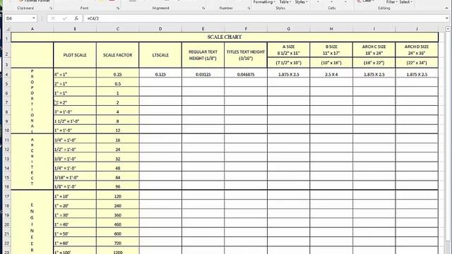 Excel Scale Chart смотреть онлайн