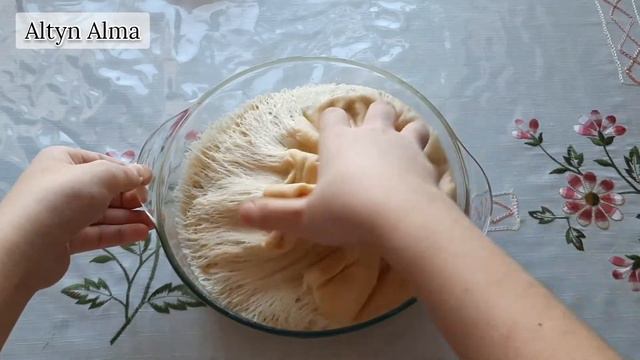 Прекрасные Булочки со штрейзелем! Мамықтай жұмсақ тәтті тоқаштар | Қазақша рецепт