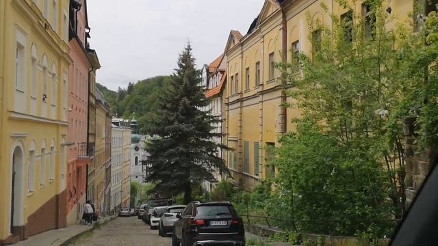 Карловы Вары//Чехия//Первая прогулка по городу