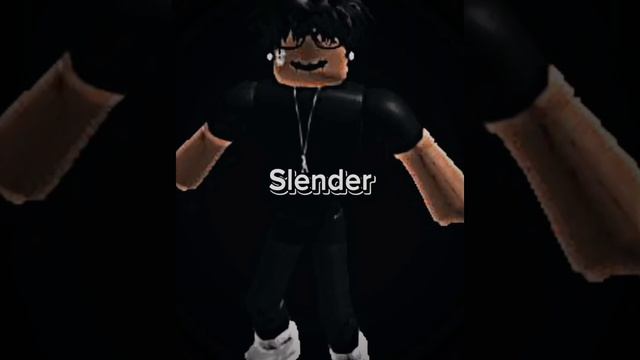 BACON VS SLENDER #shorts #roblox #bacon #slender