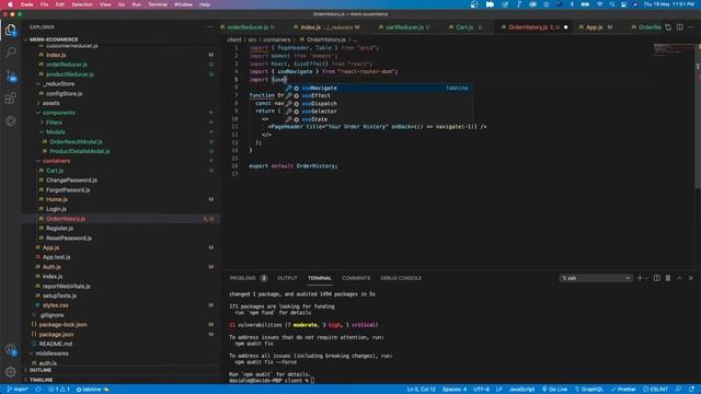 MERN Stack Ecommerce - Part 8: Order History (Final) смотреть онлайн