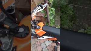 Ktm sxf 250 2006 старт на холодную