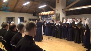 Сводный хор. "Месяц на небе" (Украинская народная песня). Регент Анна Бурдина