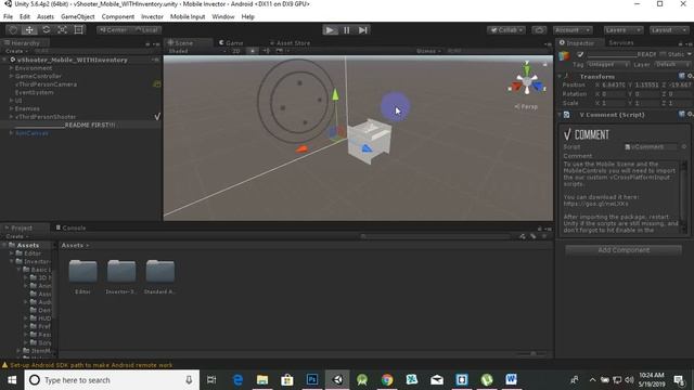 Touch Controls For Invector Shooter For Mobile | Complete Unity Game Development In Urdu #64
