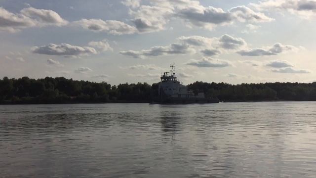 Омск. Сплав на лодке по реке Иртыш. смотреть онлайн