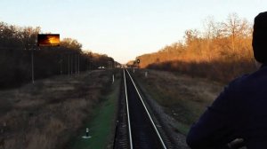 Смела - Черкассы! Верхом на паровозе СУ 251-86