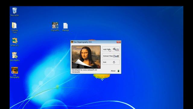 Steganography using tool смотреть онлайн