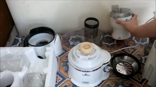 Power Blender / Juicer Vicenza 7in1 VT 337 [unboxing] смотреть онлайн
