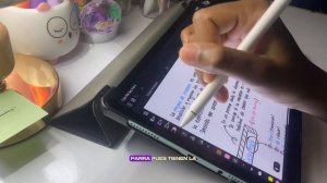 Taking note with the Redmi pad se 🎧✨🎀Touchnotes-aesthetic digital notes//✨