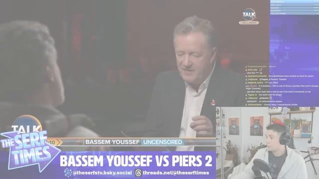 Bassem Youssef vs Piers Morgan ROUND 2 (incredible conversation) смотреть онлайн