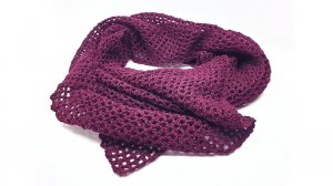 как связать шарф филейной сеткой Василиса ??
