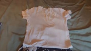 Как из юбки и футболки сделать платье. Мастер - класс!!!   08.06.2021.